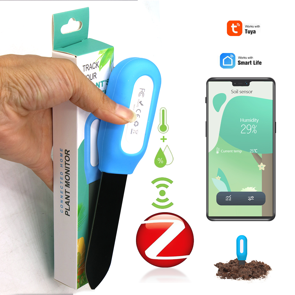 Soil Moisture Sensor - スマート Zigbee 土壌センサー 家庭菜園 温室 植物