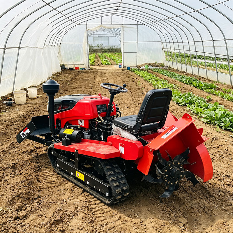Tractor Implement - カスタマイズされたクローラー式耕運機 25馬力 水田用泥かき取り機 乾田用深耕機 わら返し装置