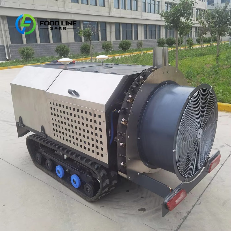 Agriculture Farming Vehicles - カスタマイズ可能な電動スタート式農業用スプレーヤー、20～30バール、クローラ式、800mリモートコントロール、オートパイロット搭載