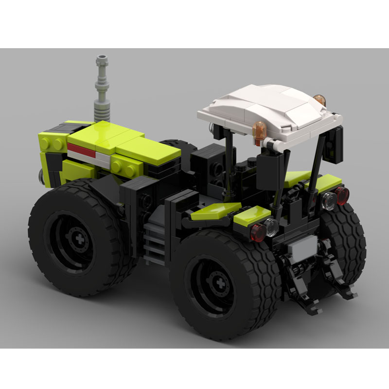 Farming Agriculture Model - MOC-196392 シティファーム農業トラクタービルディングブロックモデル 233 パーツ MOC 男の子子供の誕生日クリスマスおもちゃギフト