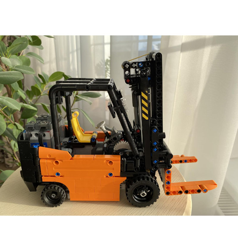 Farming Agriculture Model - MOC-78013 農場農業貨物リモコンフォークリフトビルディングブロックモデル 664 パーツ男の子子供の誕生日おもちゃギフト