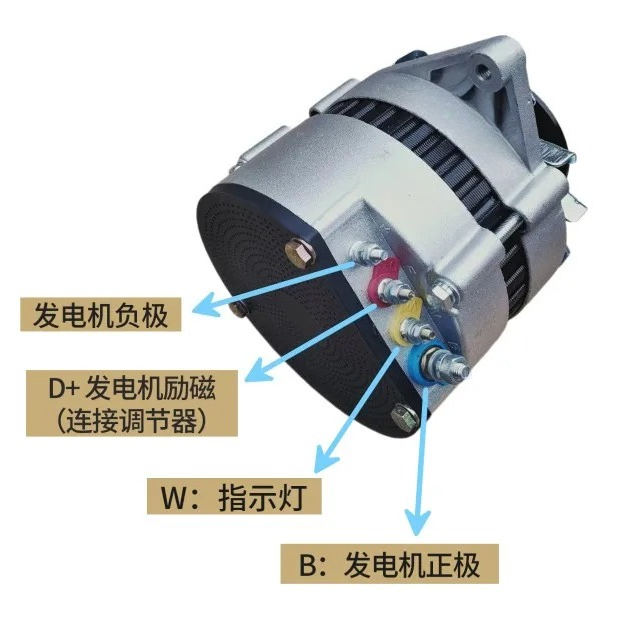 Agriculture Farming Vehicles - 12V 24V 28V 4102 ブラシレスオルタネーター 1000W-1500W、農業用車両および農機具用純銅発電機