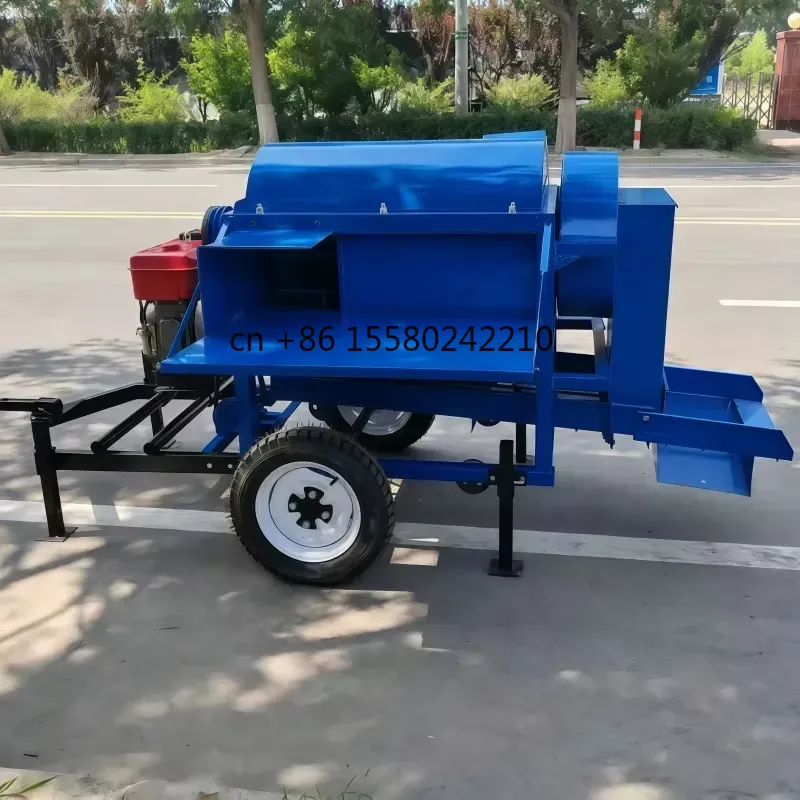 Rice Thresher Machine - 2026年最新農業機械 稲麦脱穀機 高脱穀率 穀物・小麦・稲用脱穀機