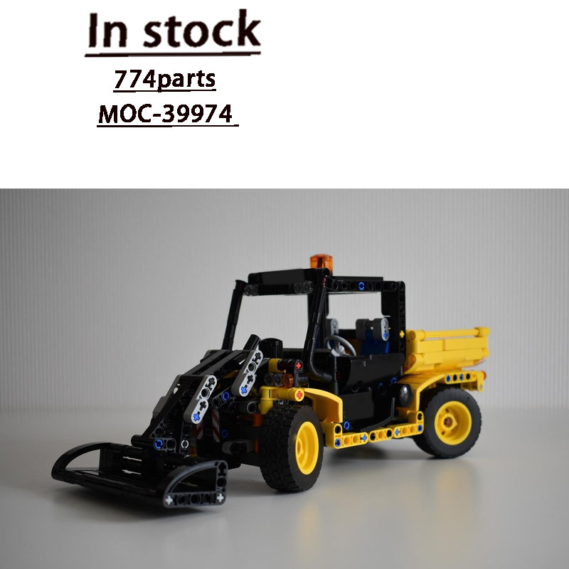 Farming Agriculture Model - MOC-39974 アーバンファーム農業トラクタートレーラービルディングブロックモデル 774 パーツクリエイティブボーイズ子供の誕生日おもちゃギフト