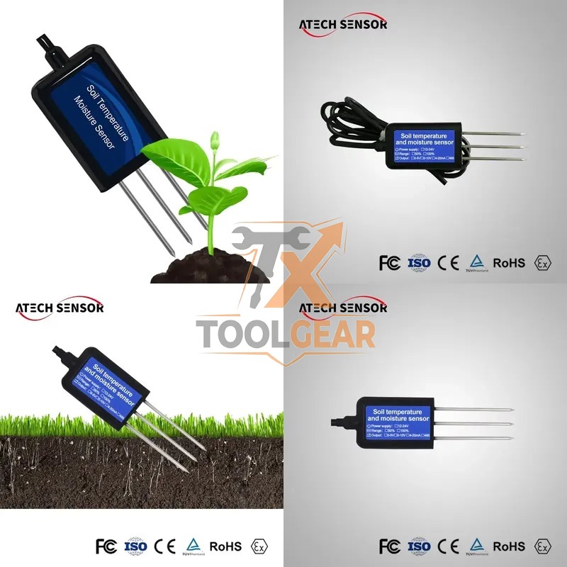 Soil Moisture Sensor - 2026年ホットセール* zigbee土壌水分センサー Lorawan 2in1 Rs485デジタル信号GPRS農業用土壌温度センサー