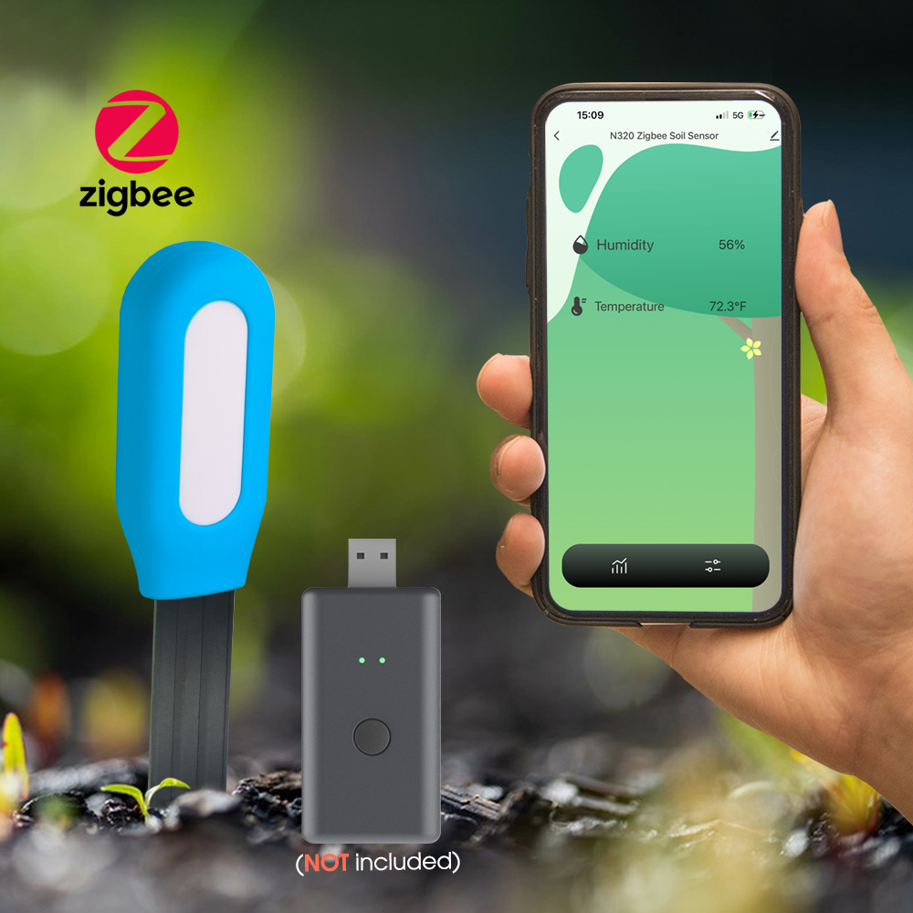 スマート Zigbee 土壌センサー 家庭菜園 温室 植物  - Soil Moisture Sensor のレビューと価格