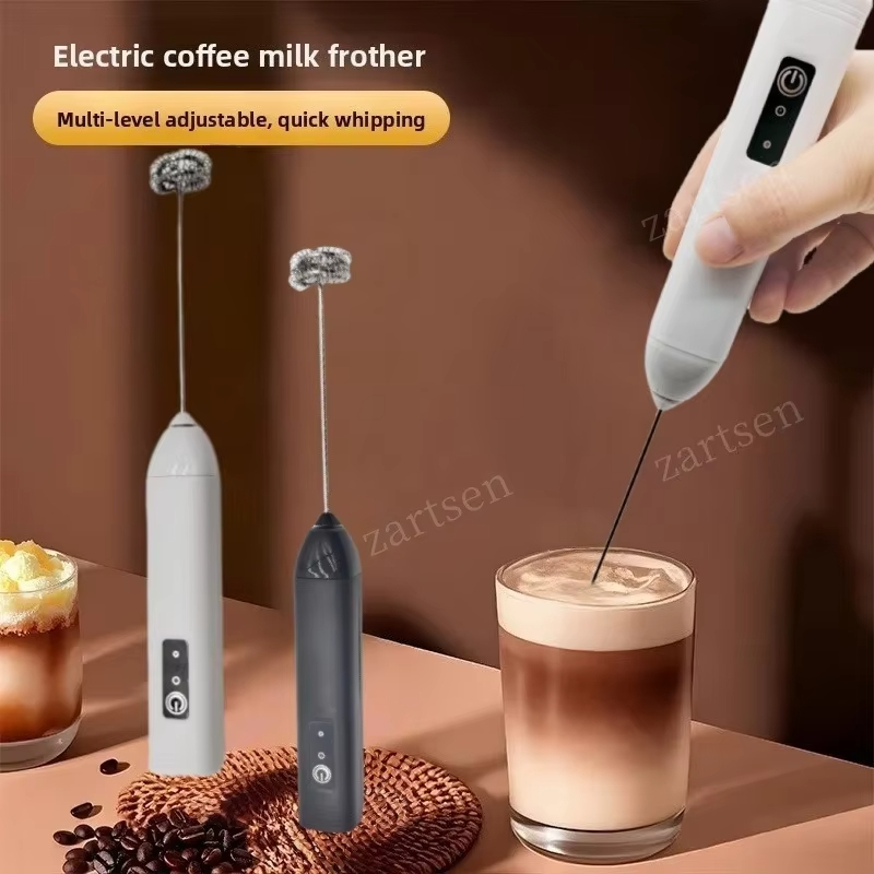 ハンドヘルド電動ミルクコーヒーミキサー、エッグビーター、3段 - Rice Thresher Machine のレビューと価格