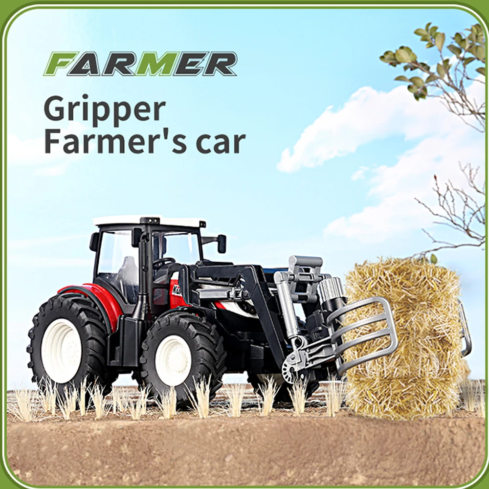1/24 2.4G RC農家車おもちゃセット 子供向け ライ - Tractor Implement のレビューと価格