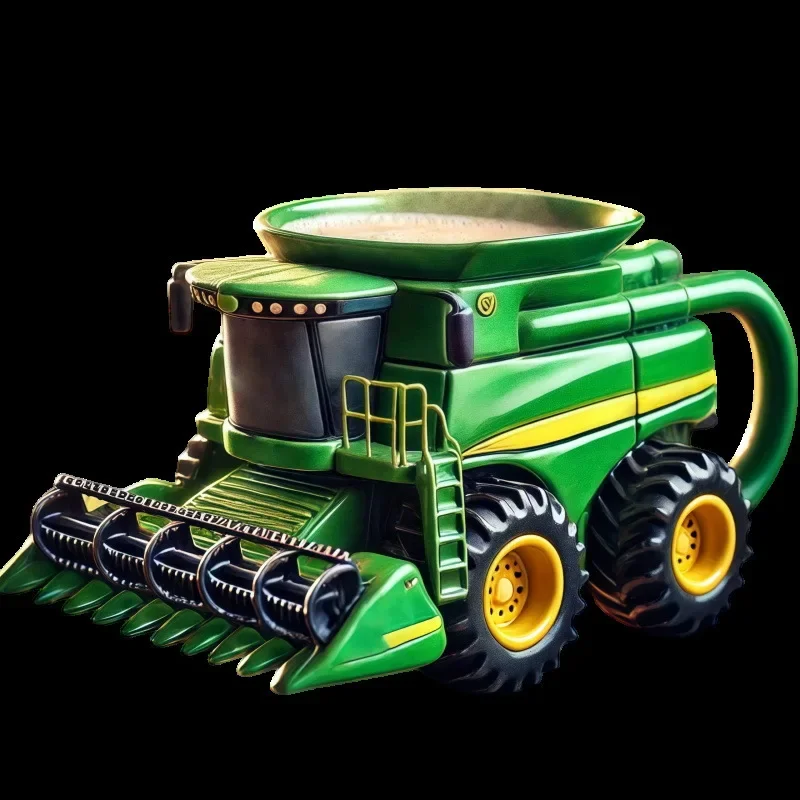 ヴィンテージグリーン トラクター農機具をテーマにしたマグカッ - Farming Agriculture Stocks のレビューと価格