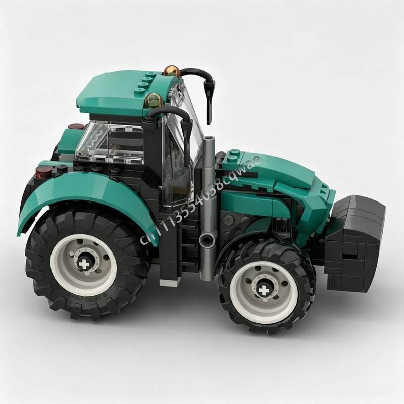 238ピース トラクター バラスト 農業車両 MOC ビルデ - Farming Agriculture Model のレビューと価格