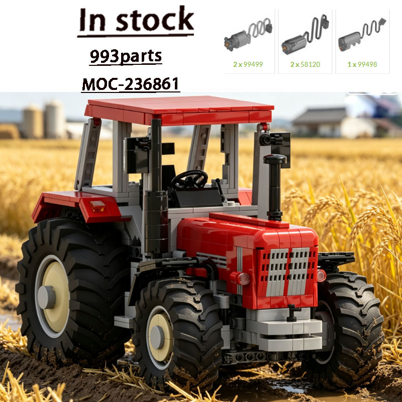 ビルディングブロックモデル MOC-236861 シティスト - Farming Agriculture Model のレビューと価格