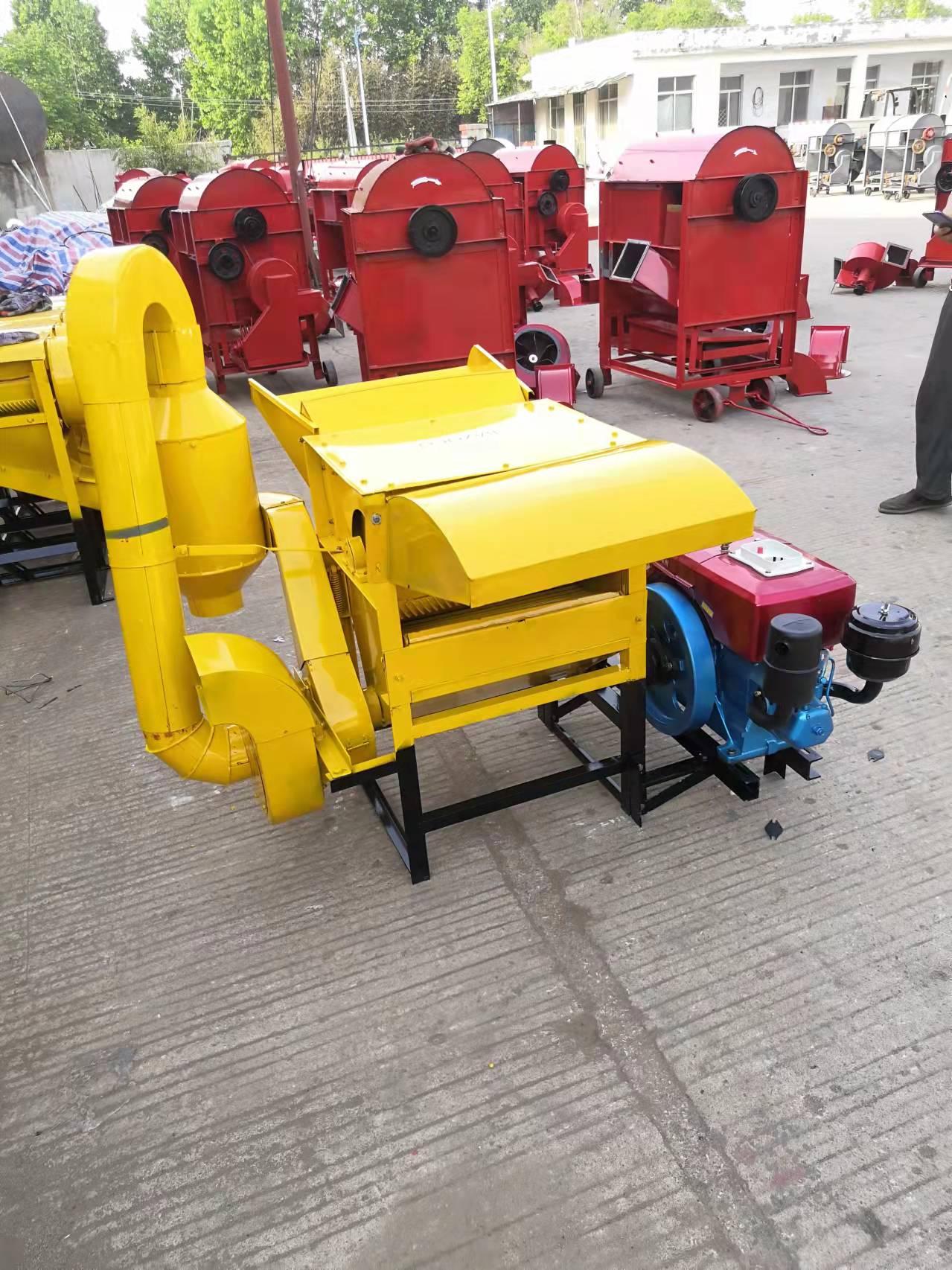 多機能脱穀機（米、小麦、雑穀、ソルガム、大豆用）高生産性脱穀 - Rice Thresher Machine のレビューと価格