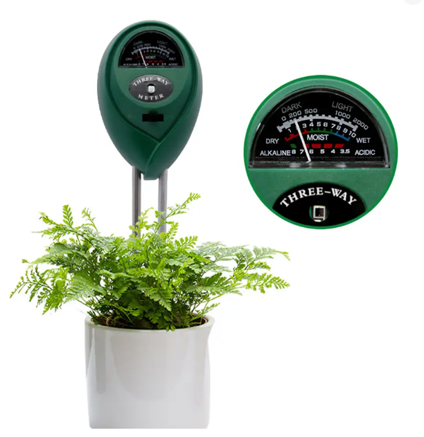 ガーデンPHメーター 日光3in1 土壌PHテスター 庭の花 - Soil Moisture Sensor のレビューと価格