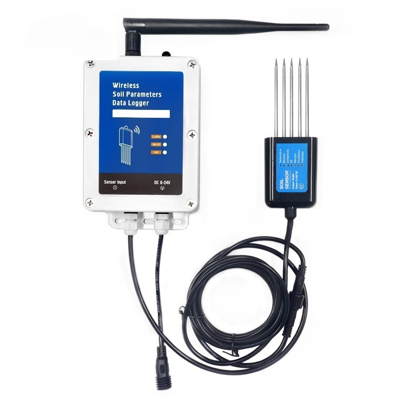 低消費電力 土壌水分 温度 EC PH NPK 7 in 1 - Soil Moisture Sensor のレビューと価格