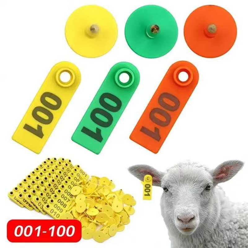 AB41-羊耳標番号001～100、番号付きタグ、家畜識別用 - Livestock Ear Tag のレビューと価格