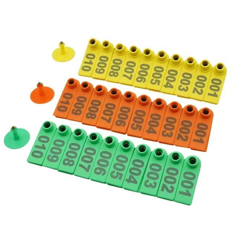 AB41-羊耳標番号001～100、番号付きタグ、家畜識別用 - Livestock Ear Tag のレビューと価格