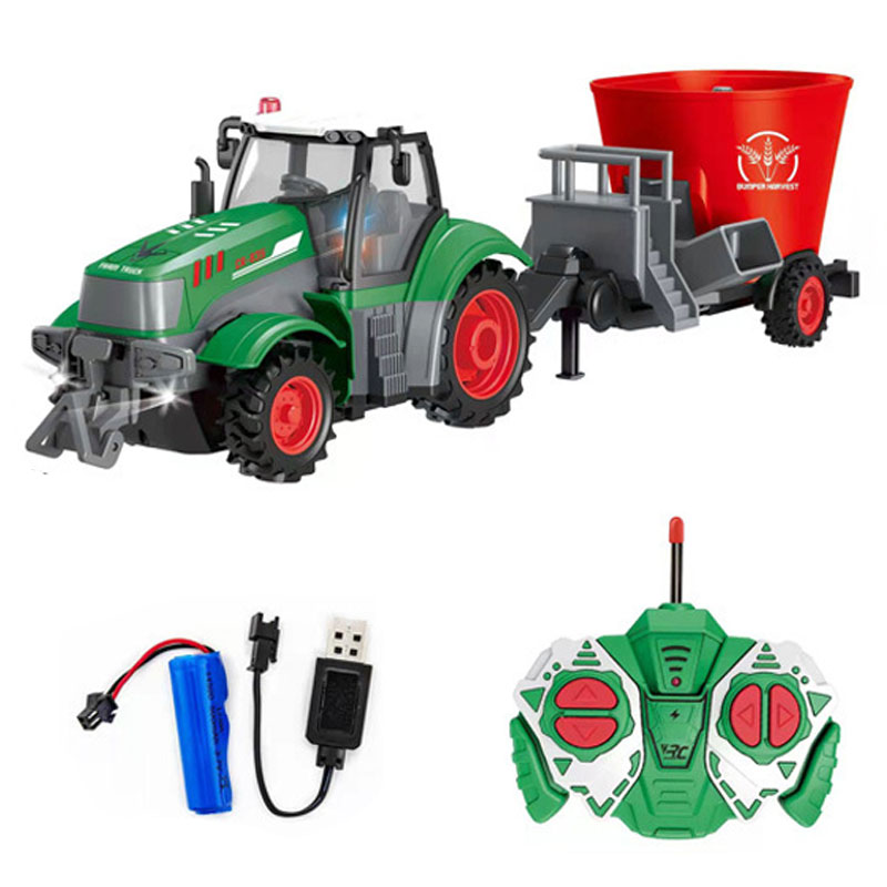 1:24 rcカー27mhzラジオリモートコントロールファー - Agriculture Farming Vehicles のレビューと価格