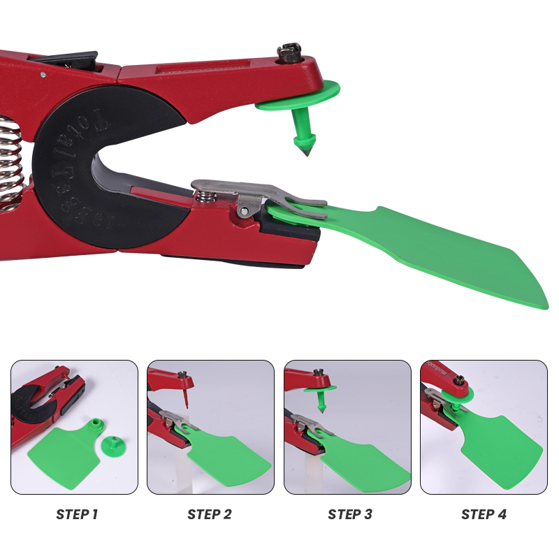 100個入り 牛耳標 大型サイズ 105x75mm 動物識別 - Livestock Ear Tag のレビューと価格