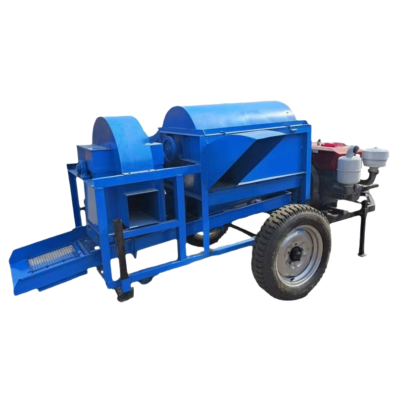 車輪付き移動式ディーゼルエンジン多機能籾すり機一体型米脱穀・ - Rice Thresher Machine のレビューと価格