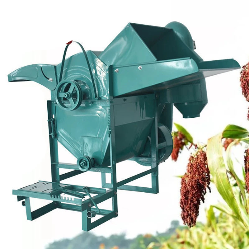 効率的な小麦脱穀機 中国製小型ミニ穀物ソルガム米脱穀機 大豆 - Rice Thresher Machine のレビューと価格