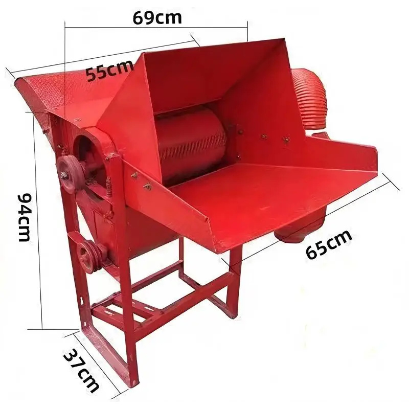 ビルイ多機能ミニ自動高容量携帯型脱穀機小麦大豆菜種豆緑豆40 - Rice Thresher Machine のレビューと価格