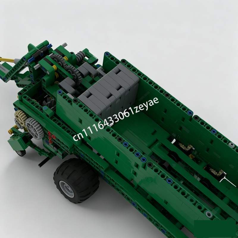新しい 1535 個ファームベールプレス MOC 農業車両モ - Farming Agriculture Model のレビューと価格